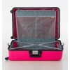 RK-9150 SKY-LINE PP trolley 3-delige set 4 wielen TSA slot kleur pink