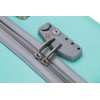 RK-7800 TRANPORTO ABS trolley 3-delige set 4 wielen TSA slot kleur mint groen