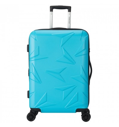 Decent Q-Luxx Koffer 67cm Expandable Blauw