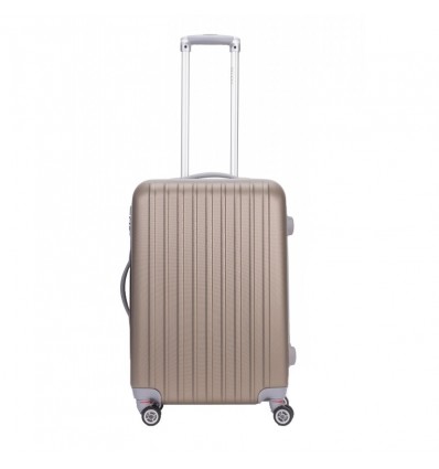 RK-7800B TRANPORTO ABS trolley 66cm TSA slot kleur champagne