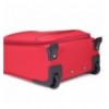 RK-8200A SUPER-LIGHT handbagage 50X35X20CM kleur rood
