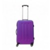 RK-7028B NEON-FIX ABS trolley 66cm TSA slot kleur paars