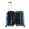 RK-7028B NEON-FIX ABS trolley 66cm TSA slot kleur blauw