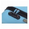 RK-7028B NEON-FIX ABS trolley 66cm TSA slot kleur blauw